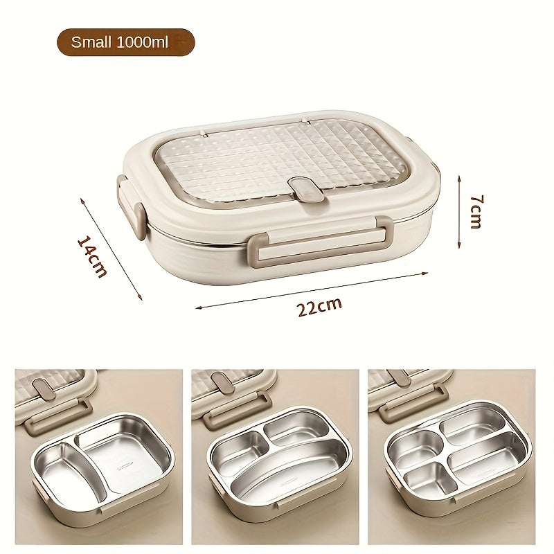 304 Stainless Steel Insulated Lunch Box for Christmas And New Year - Microwave-Safe Bento Box Ideal for Women And Students, Newly Released Portable Lunch Container for Work Or School, Perfect Gift for The Holidays