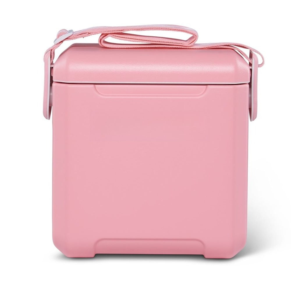 11 QT Cooler Suitable for, Portable Outdoor Cooler Box with Non-Fabric & Non-Coated Interior for, Camping, BBQ, Parties - Pink Cooler for, Parties, Commercial Use (No Coating Maintenance)