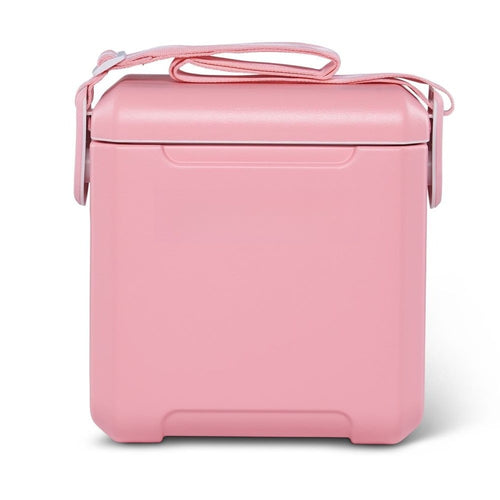 11 QT Cooler Suitable for, Portable Outdoor Cooler Box with Non-Fabric & Non-Coated Interior for, Camping, BBQ, Parties - Pink Cooler for, Parties, Commercial Use (No Coating Maintenance)