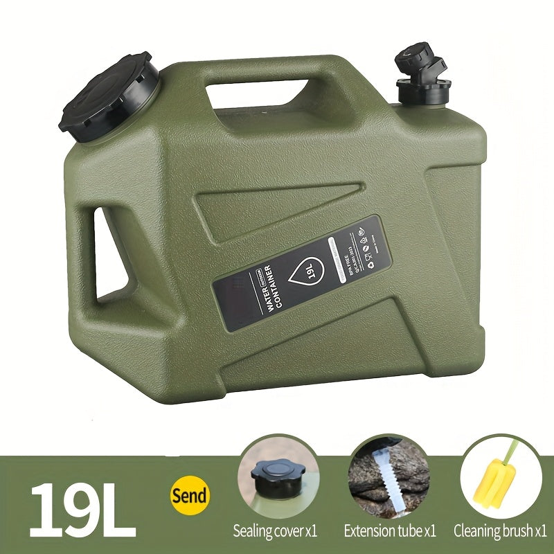 Portable Thermally Insulated Cooler Box with Flip-Top Lid - Heavy-Duty Plastic Cooler, Reusable Thermal Preservation Case for Camping, Picnic, Outdoor, for & Emergency Power Outages - Multi-Use Cooling Container for Fridge &