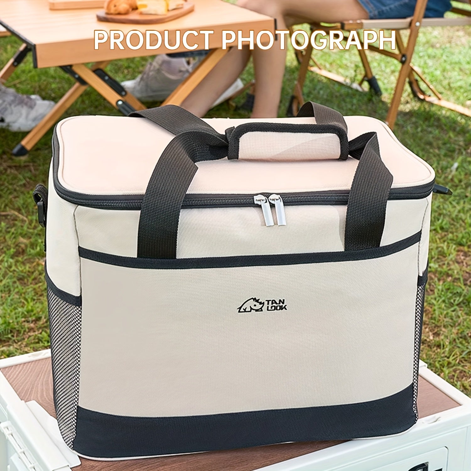Insulated Bag, Cooler Box, Outdoor Insulated Cooler, Car Refrigerator Bag, Portable Insulated Bag, Large-Capacity Cooler Bag