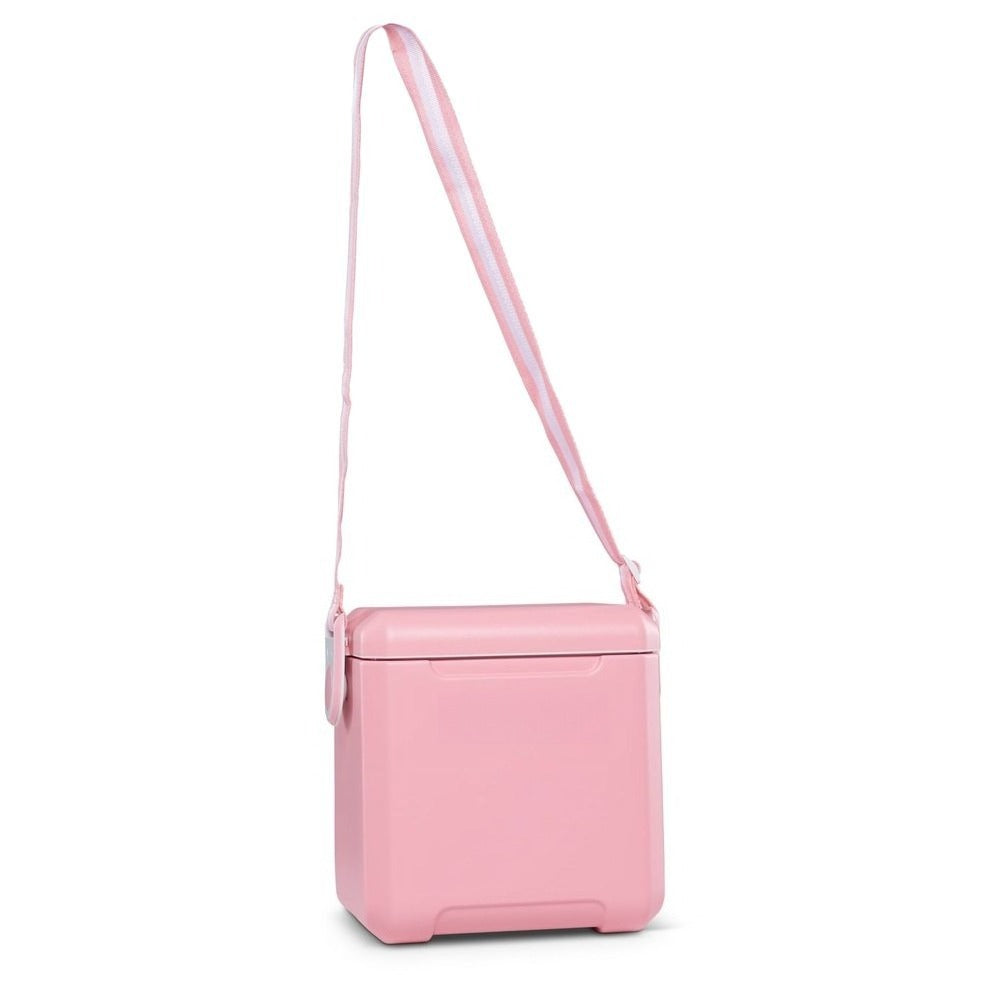 11 QT Cooler Suitable for, Portable Outdoor Cooler Box with Non-Fabric & Non-Coated Interior for, Camping, BBQ, Parties - Pink Cooler for, Parties, Commercial Use (No Coating Maintenance)