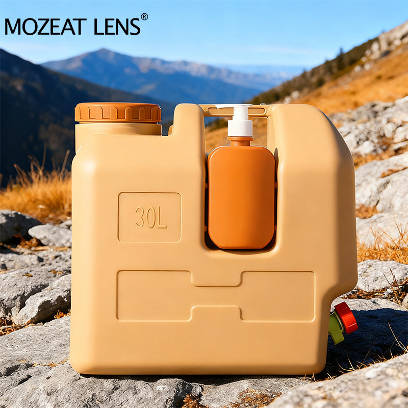 Portable Thermally Insulated Cooler Box with Flip-Top Lid - Heavy-Duty Plastic Cooler, Reusable Thermal Preservation Case for Camping, Picnic, Outdoor, for & Emergency Power Outages - Multi-Use Cooling Container for Fridge &