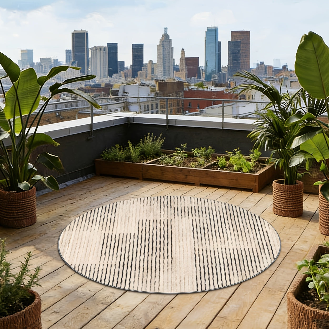 Outdoor Rugs, Outdoor Decorative Mat, Anti-slip Mat, Camping Pad, Foldable and Easy to Carry, Suitable for Patios, Living Rooms, Gardens, Swimming Pools, Beaches, Campers, Picnics, Camping Decorations, Easy to Clean and Machine Washable., 2D Flat