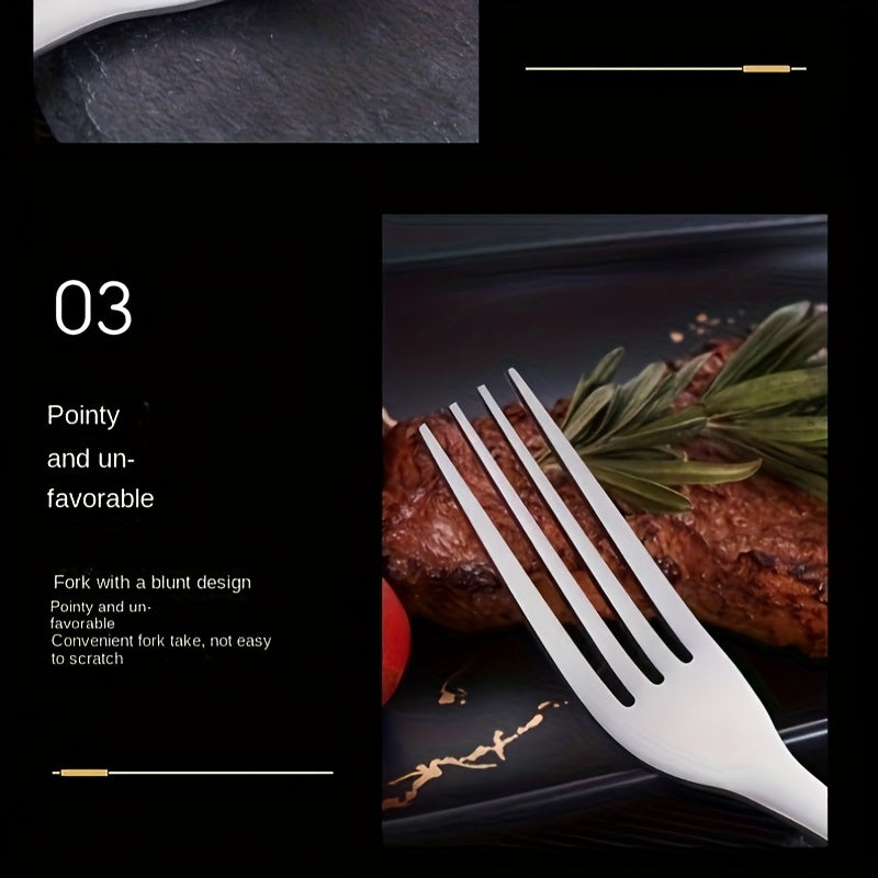 4pcs Pure Titanium Outdoor Tableware Set - Portable Camping Spoons, Forks, Chopsticks with Storage Box, Polished Finish for Hiking, Picnics, and Camping Trips, Camping Accessories