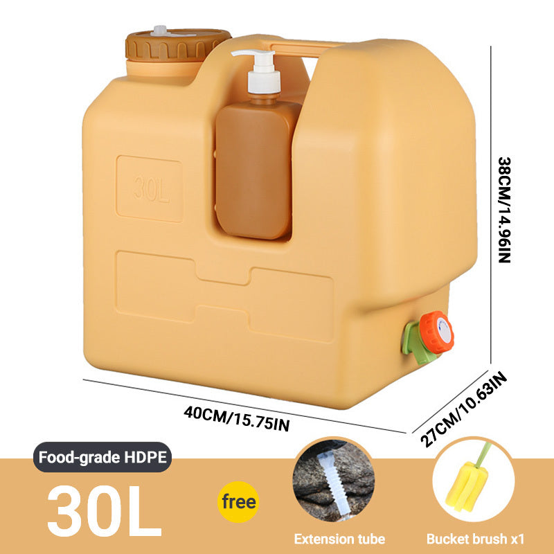 Portable Thermally Insulated Cooler Box with Flip-Top Lid - Heavy-Duty Plastic Cooler, Reusable Thermal Preservation Case for Camping, Picnic, Outdoor, for & Emergency Power Outages - Multi-Use Cooling Container for Fridge &