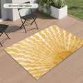 Outdoor decorative Mat, anti-slip mat, camping pad, foldable and easy to carry, suitable for patios, living rooms, gardens, swimming pools, beaches, campers, picnics, camping decorations, easy to clean and machine washable.